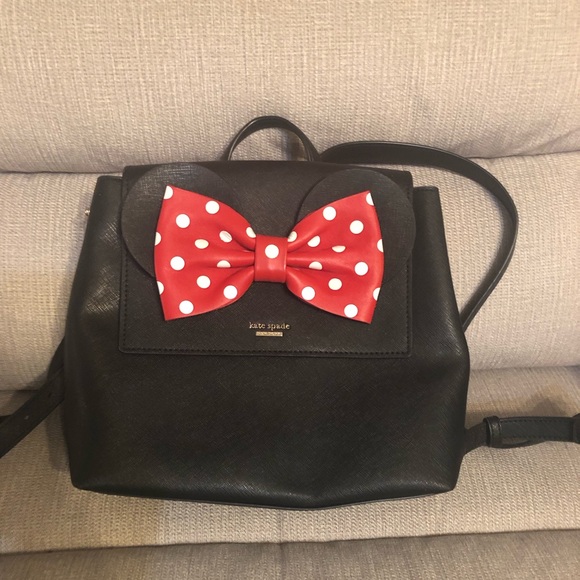 kate spade Handbags - LIKE NEW Kate Spade Disney Minnie backpack bag